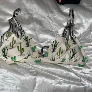 Cactus bikini top